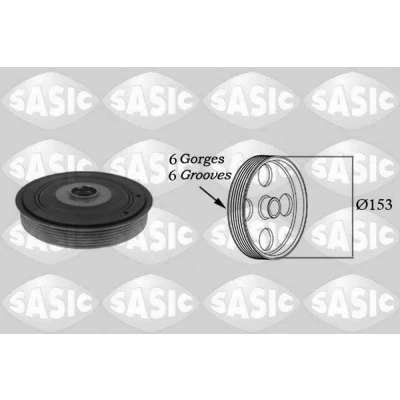 Bilde av SASIC 2150012 Remskive Veivaksel 153 PEUGEOT: 307 Hatchback, Stasjonsvogn