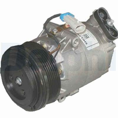 Bilde av DELPHI TSP0155439 Kompressor 6CVC13 PAG 46 med kompressorlje OPEL: Zafira A
