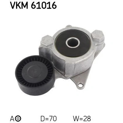 Bilde av SKF VKM 61016 Strammerull TOYOTA: Avensis II Station Wagon, III Stasjonsvogn, RAV4 SUV, LEXUS: IS 2