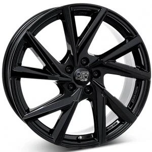 Bilde av MSW 80 Gloss Black 7x17 5/108 ET40 B65.1