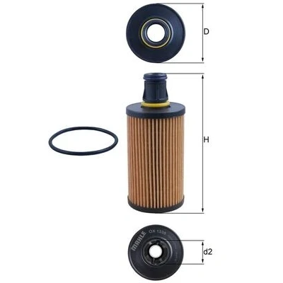 Bilde av Oljefilter KNECHT OX 1338D