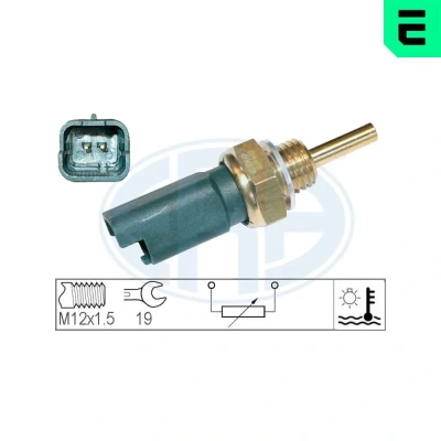 Bilde av Sensor, kjølemiddeltemperatur abarth, alfa romeo, fiat, ford, jeep, lancia, opel, saab, suzuki, vauxhall OE 13 38 040, 13650 79J50 000, 84E5