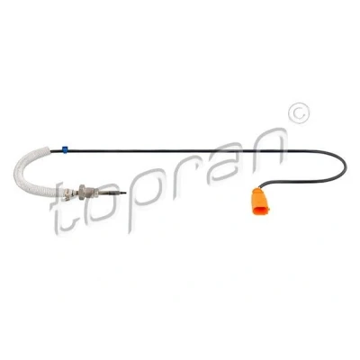 Bilde av TOPRAN 638 555 Sensorer etter sotpartikkelfilter med kabel, varmebeskyttelsesrør SKODA: Octavia 2 Combi, Superb II Hatchback, VOLKSWAGEN: Golf 5