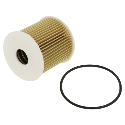 Bilde av FEBI BILSTEIN 184273 Oljefilter med tetningsring Filterinnsats NISSAN: X Trail, Navara Pick up, Up