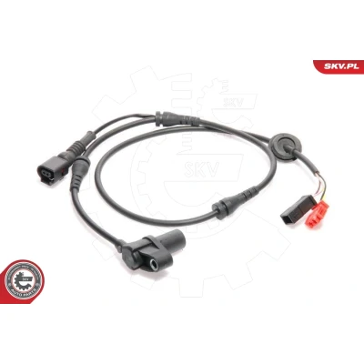 Bilde av ESEN SKV 06SKV015 ABS Sensor framaksel 990mm 12V elektrisk rød/sort AUDI: A6 C5 Avant, A4 B5 Sedan, VOLKSWAGEN: Passat GP Stasjonsvogn