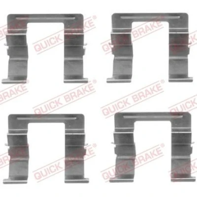 Bilde av QUICK BRAKE 109 1605 Tibehørsett, skivebremse belegg MAZDA: 6 Stasjonsvogn, Hatchback