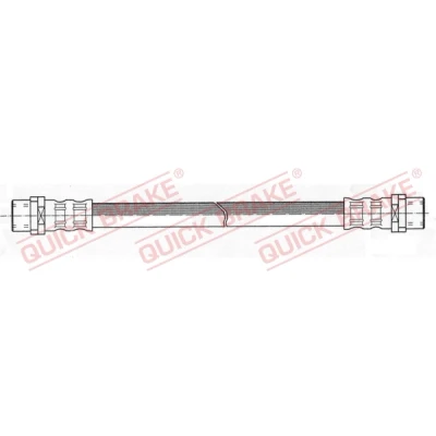 Bilde av Bremseslange, Innvendig, Høyre bakaksel, Venstre audi a4 b5, b5 avant, a6 c5, c5 4B0611775, 8D0611775C