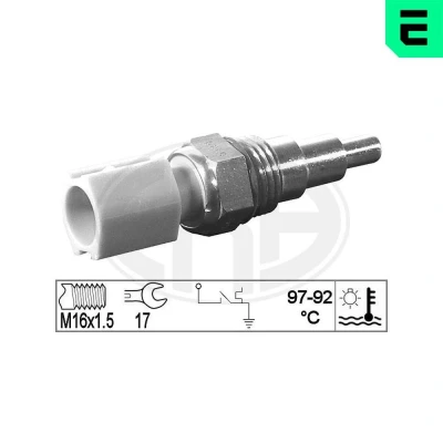 Bilde av Temperaturbryter, radiator ventilator, mazda, 0N350 18840, N350 18840