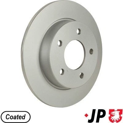 Bilde av JP GROUP 3863200400 Bremseskiver bakaksel 265 11 5 fullt ut belagt MAZDA: 3 Hatchback, Sedan