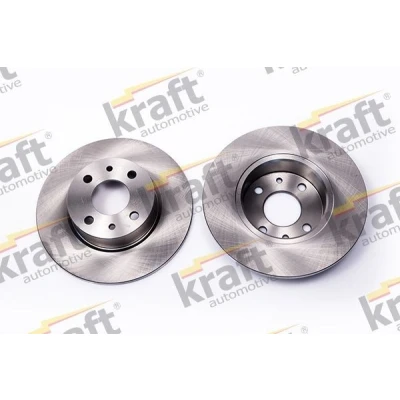 Bilde av KRAFT 6053000 Bremseskiver 251, 251,5 10,0 4 fullt ut FIAT: BRAVO 2, Stilo Hatchback, LANCIA: Thema Stasjonsvogn
