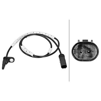 Bilde av HELLA 6PU 358 217 171 ABS Sensor Hall prinsipp 2 785 BMW: 3 Touring, Sedan, GT