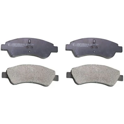 Bilde av DENCKERMANN B110131 Bremseklosser framaksel ikke klargjort for slitasjeindikator, ekskl. slitasjevarselkontakt PEUGEOT: 207 Hatchback