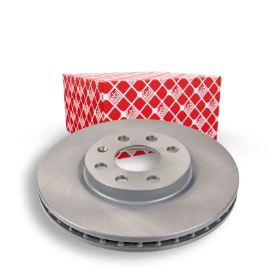 Bilde av FEBI BILSTEIN 19509 Bremseskiver framaksel 260 24 6 100 innvendig ventilert belagt OPEL: Combo C Varebil / Stasjonsvogn, Meriva A, Corsa Hatchback