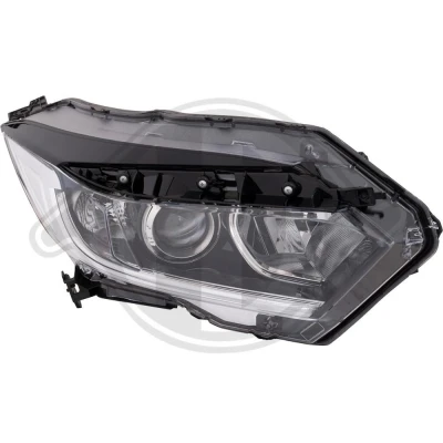 Bilde av DIEDERICHS 5292180 Frontlykter høyre LED, H11/HB3 med kjørelys (LED) motor for høydejustering hovedlys