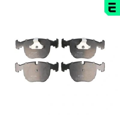 Bilde av OPTIMAL BP 10081 Bremseklosser framaksel ekskl. slitasjevarselkontakt BMW: X3, 5 Touring, X5