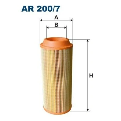 Bilde av FILTRON AR 200/7 Luftfilter 360 149 Filterinnsats