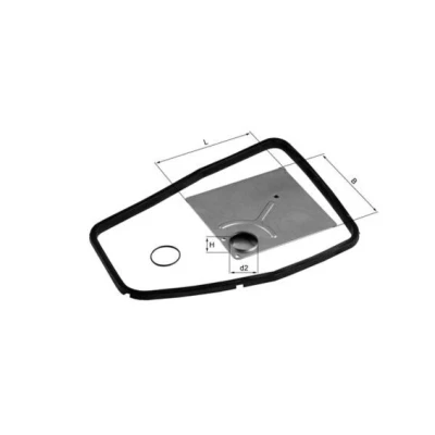 Bilde av MAHLE ORIGINAL HX 88D hydraulisk filtersett, automatgir med tetning BMW: 7