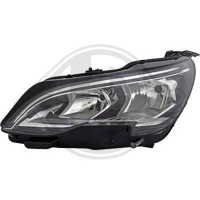 Bilde av DIEDERICHS 4236481 Frontlykter venstre LED, HB3/H7 PEUGEOT: 5008 II