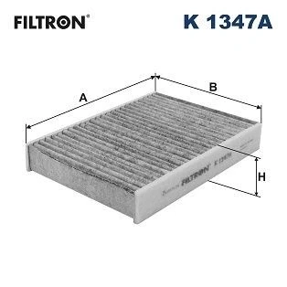 Bilde av FILTRON K 1347A Kupéfilter Karbonfilter 196 145 30 PEUGEOT: 108 Hatchback, TOYOTA: Aygo