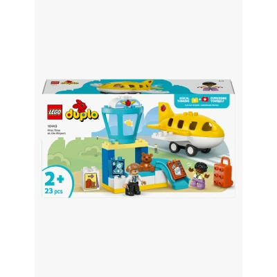 Bilde av LEGO DUPLO Town 10443 På flyplassen for første gang Byggesett Plast