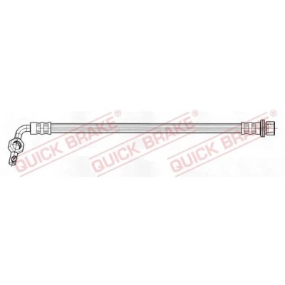 Bilde av Bremseslange, Ytre, Venstre bakaksel, toyota rav 4 ii, 9094702981, 9094702D03