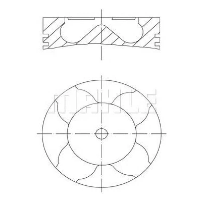 Bilde av Stempel MAHLE ORIGINAL 081 PI 00103 001