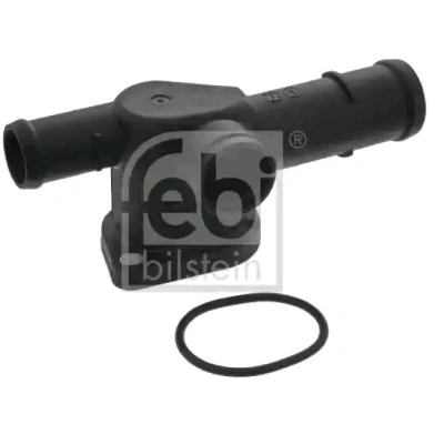 Bilde av FEBI BILSTEIN 48365 Kjølevæskeflens plast med tetning VOLKSWAGEN: Caddy 3, Passat B6 Variant, Touran I, AUDI: A3 Sportback, Hatchback