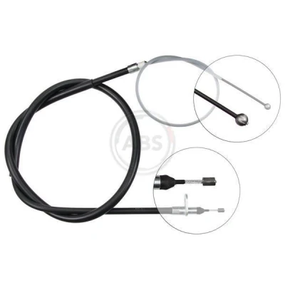 Bilde av A.B.S. K17217 Bremsekabel 1878 Skivebrems for venstreratt LAND ROVER: Range Rover 3
