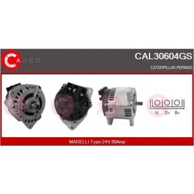 Bilde av CASCO CAL15102AS Dynamo 12V 110A RENAULT: LAGUNA 3 Grandtour, MEGANE 2 Coupe Cabriolet, NISSAN: Almera II Hatchback, MICRA