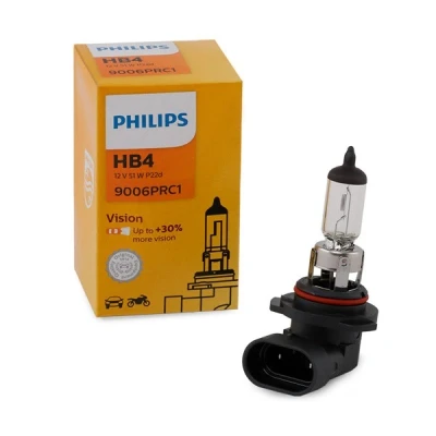 Bilde av PHILIPS 9006PRC1 Lyspære, fjernlys HB4 12V 51W 3200K Halogen VOLKSWAGEN: Touran I, GOLF 6, Tiguan BMW: 5 Touring, 3 Sedan, Touring