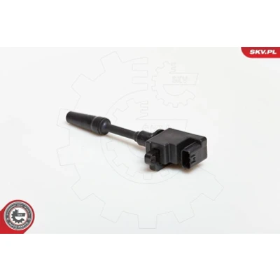 Bilde av ESEN SKV 03SKV076 Tennspole 3 polet 12V elektrisk høyre inkl. tenningspluggkontakt