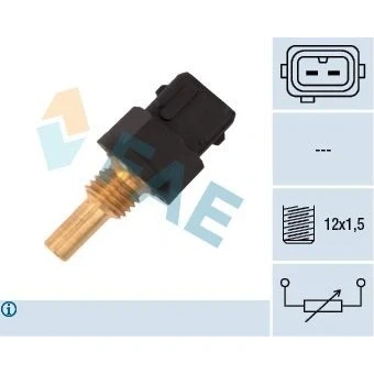 Bilde av Sensor, kjølemiddeltemperatur, bmw 3 [e36], cabriolet coupé 5 [e34], touring 1 730 034, 13 62 TX 2