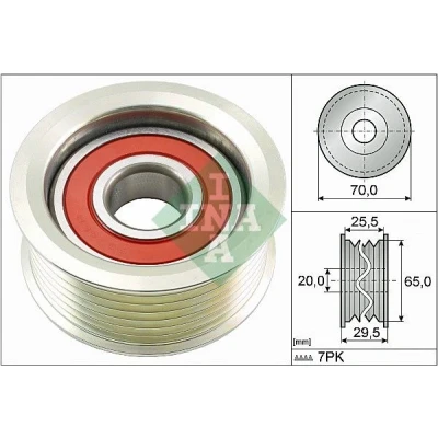 Bilde av INA 532 0803 10 Styrerulle HONDA: CR V 3, ACCORD 8 Kombi, CIVIC 9