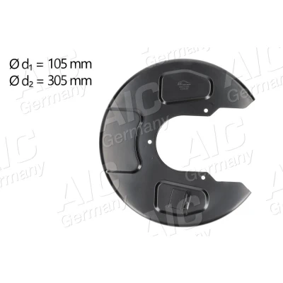 Bilde av AIC 56411 Bremseskjold venstre bakaksel FORD: Galaxy Mk1 MPV, VOLKSWAGEN: Sharan I