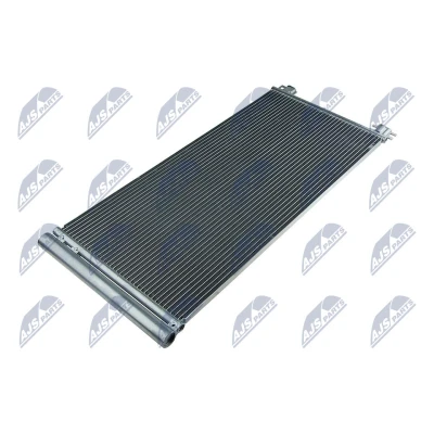 Bilde av Kondensator, klimaanlegg, fiat,nissan,opel,renault,vauxhall, 4422250, 4422251, 6000617663, 6000617664, 921000022R, 921008178R, 93868375,