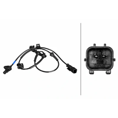 Bilde av HELLA 6PU 358 219 281 ABS Sensor med klammer Hall prinsipp 2 975 HYUNDAI: Tucson