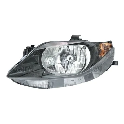 Bilde av VALEO 043812 Frontlykter venstre H4 Halogen transparent med nærlys, fjærnlys for høyrekjøring ORIGINAL PART motor høydejustering hovedlys