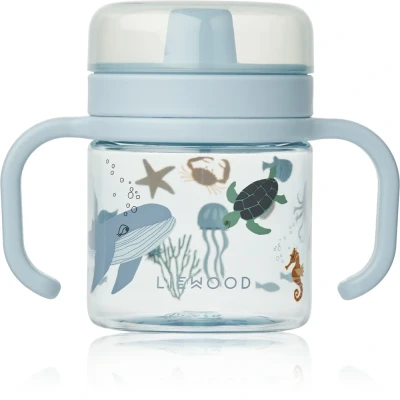 Bilde av LIEWOOD Kylo Tritan Tutkopp 280 ml, Sea Creature/Sandy Barnekopper &amp; Tilbehør Plast,Silikon