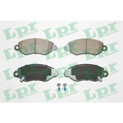 Bilde av LPR 05P775 Bremseklosser med skruer FORD: Transit Mk5 Flatvogn lastebil/Chassis, Minibuss
