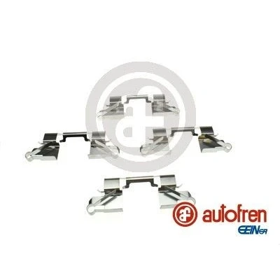 Bilde av AUTOFREN SEINSA D42908A Tibehørsett, skivebremse belegg framaksel NISSAN: Pathfinder 3, NP300 Navara Pick up, Flatvogn lastebil / Chassis