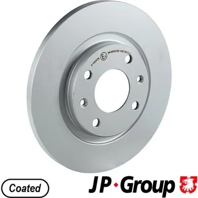 Bilde av JP GROUP 4163101200 Bremseskiver framaksel 266 13 4 fullt ut belagt CITROËN: C4 II Cactus, C3 II, Berlingo / First I Van