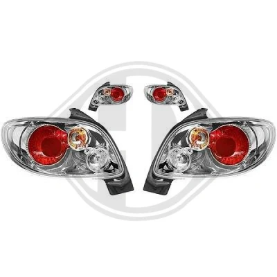 Bilde av Baklyssett Diederichs Hd tuning 4225695 peugeot 206 halvkombi