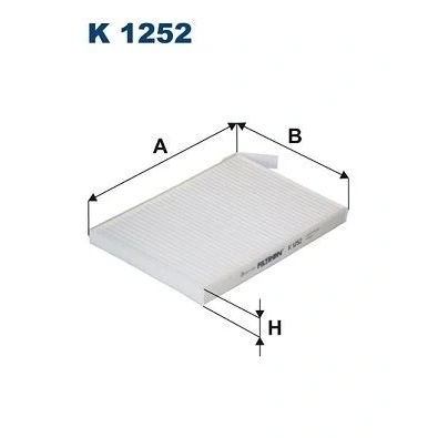 Bilde av FILTRON K 1252 Kupéfilter Partikkelfilter 251 181 20