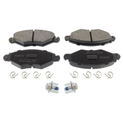 Bilde av MAPCO 6516 Bremseklosser framaksel med antihyle blikk PEUGEOT: 206 Hatchback, 306 SW