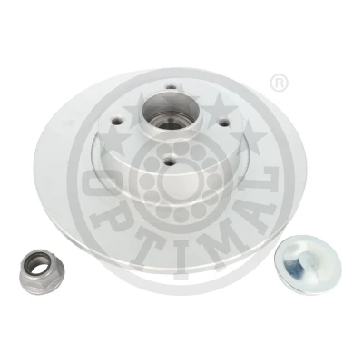 Bilde av OPTIMAL 702983BS1 Bremseskiver 270 10 4/4 100 fullt ut belagt med integrert hjullager, ABS sensor RENAULT: MEGANE 2 Kombi, SCENIC