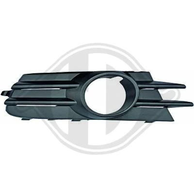Bilde av DIEDERICHS 2251048 Ventilasjonsgitter med hull(er) for tåkelys høyre VW: Scirocco III (137, 138) 2.0 TDI, 1.4 TSI, TFSI, TSI