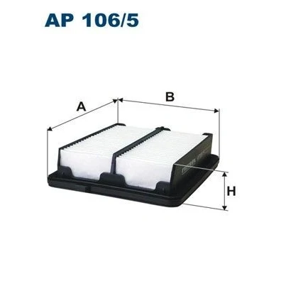Bilde av FILTRON AP 106/5 Luftfilter 46 153 173 Filterinnsats HONDA: Jazz 3, Insight II Hatchback