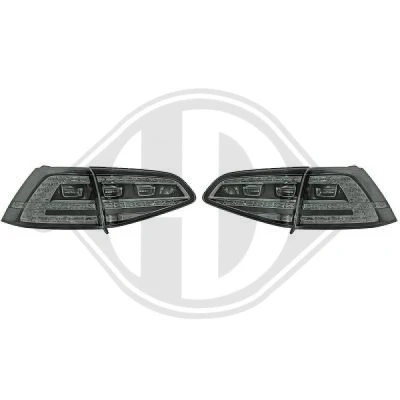 Bilde av DIEDERICHS HD Tuning 2216999 baklyssett VOLKSWAGEN: Golf 7