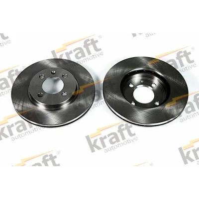 Bilde av KRAFT 6040090 Bremseskiver 256, 256,0 20,0 4 ventilert VOLKSWAGEN: GOLF 3, 2, Polo III Hatchback