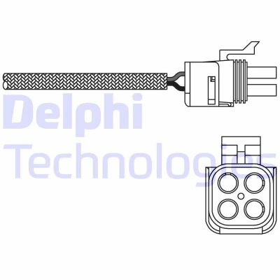 Bilde av DELPHI ES20273 12B1 Lambdasonde planarsonde, oppvarmet